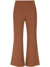 Andrea Marques Flared Trousers - Capuccino