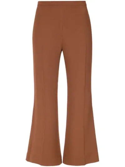 Andrea Marques Flared Trousers - Capuccino