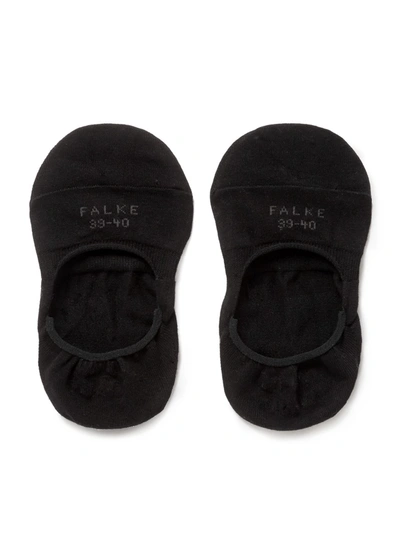 Falke 'invisible Step' Ankle Socks In Black