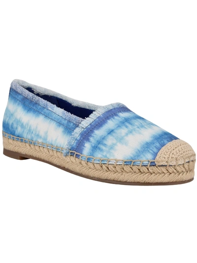 Nine West Maybe 2 Womens Canvas Slip On Espadrilles In Multi