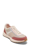 Cole Haan Grandpro Wellesley Runner In Light Sesame-nylon-light Mahogony Suede-rosewater Suede