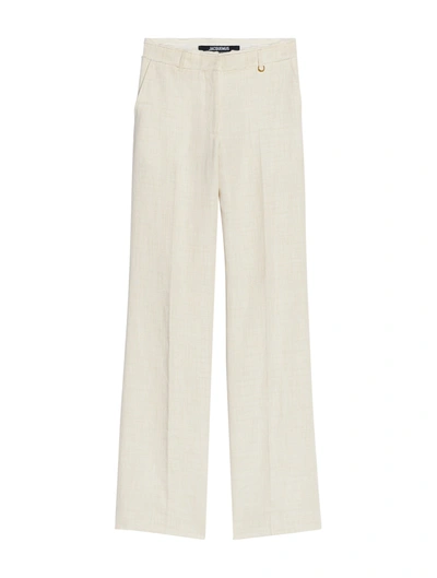 Jacquemus Le Pantalon Ficelle In White