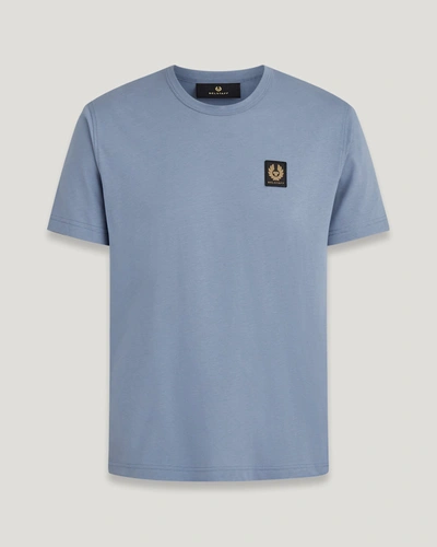 Belstaff T-shirt In Blue Flint