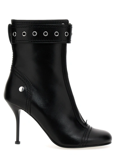 Alexander Mcqueen Buckle Ankle Boots Boots, Ankle Boots