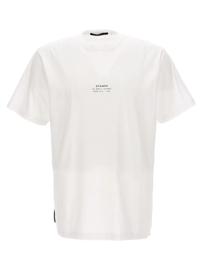 Stampd Stacked Logo T-shirt White