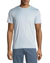 Theory Men's Plaito Crewneck T-shirt In Breeze