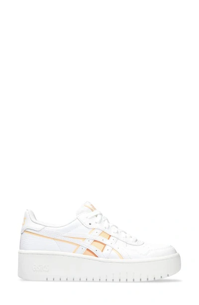 Asics Japan S™ Pf Platform Sneaker In White/ Apricot Crush