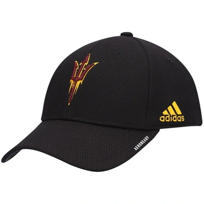 Adidas Originals Adidas Black Arizona State Sun Devils 2021 Sideline Coaches Aeroready Flex Hat