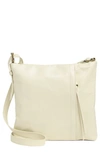 Hobo Leather Crossbody Bag In Latte