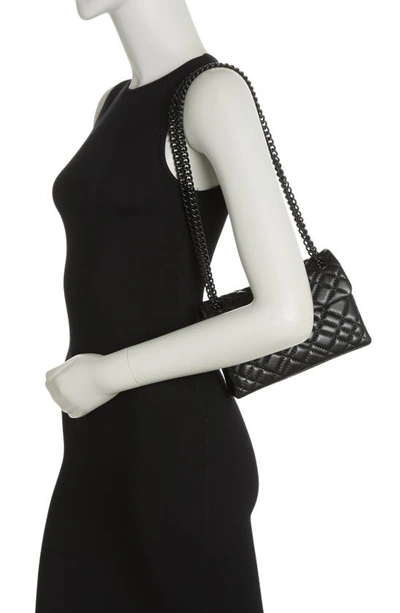 Kurt Geiger Mini Brixton Drench Leather Shoulder Bag In Black