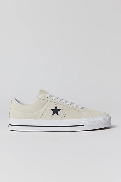 Converse Beige One Star Pro Sneakers In Cream