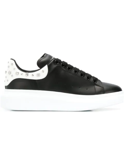 alexander mcqueen white with black