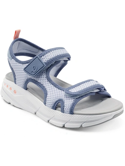 Easy Spirit Maison Emove Womens Velcro Slip On Ankle Strap In Blue