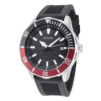 Bulova Men's 98b348 Classic 43mm Quartz Watch In Black