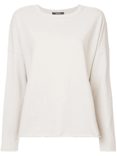 Jac + Jack Cruise Sweatshirt  In Nude & Neutrals