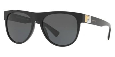 Versace Men's Ve4346-gb1-87 Fashion 57mm Black Sunglasses