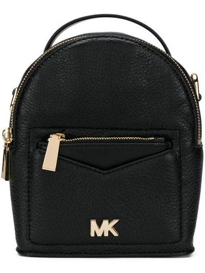 Michael Michael Kors X-small Convertible Leather Backpack - Black