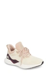 Adidas Originals Alphabounce Beyond Knit Running Shoe In Ecru Tint/ Ash Pearl