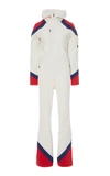 Perfect Moment Allos Colorblocked Catsuit In White