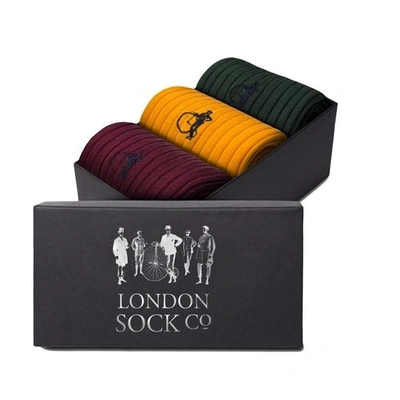 London Sock Company Simply Dapper 3 Pair Gift