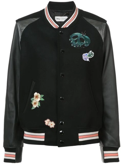 Coach Disney X Varsity Jacket In Black - Size 02
