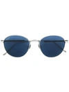Cartier C De  Round-frame Sunglasses In Metallic