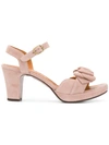 Chie Mihara Bow Open-toe Sandals