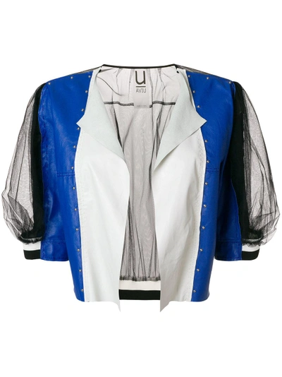 Aviu Colour-block Fitted Jacket
