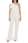 Dress The Population Tiffany Jumpsuit In White