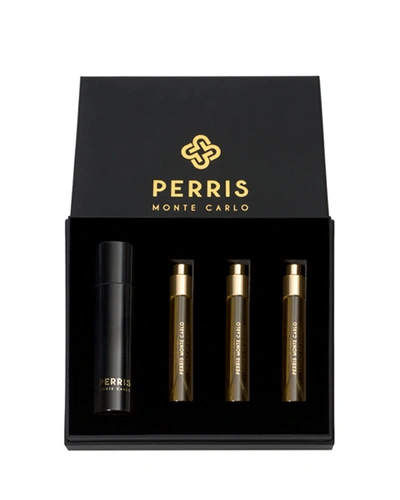 Perris Monte Carlo Rose De Taif Extrait De Parfum Travel Spray Gift Set