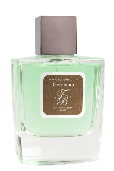 Franck Boclet Geranium Perfume Eau De Parfum 100 ml In White