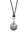King Baby Studio American Voices Sterling Silver Shield Pendant Necklace