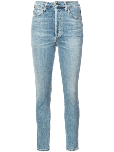 Citizens Of Humanity Rocket Sculpt High Rise Skinny In Blue