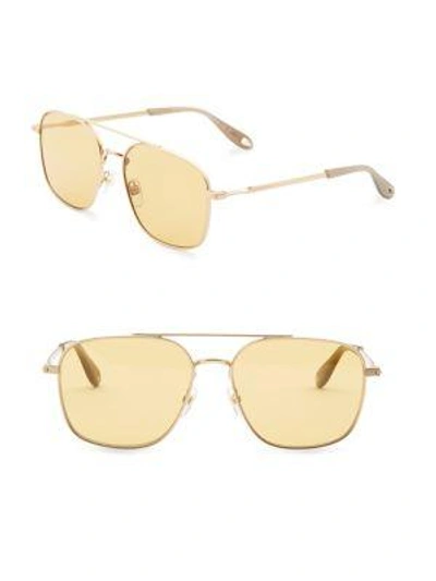 Givenchy 58mm Metal Navigator Sunglasses In 0aozbz