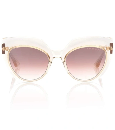 Dita Eyewear Conique Cat-eye Sunglasses In Pink