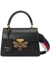 Gucci Queen Margaret Small Top Handle Bag In Black