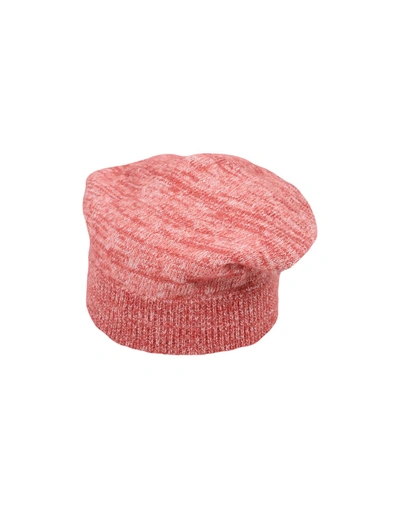 Rochas Hat In Brick Red
