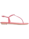 Prada Thong Sandals In Pink