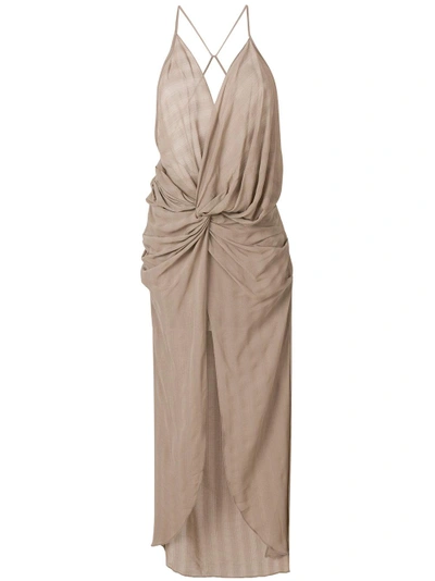 Jacquemus Long Draped Dress