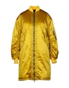 Msgm Jackets In Ocher