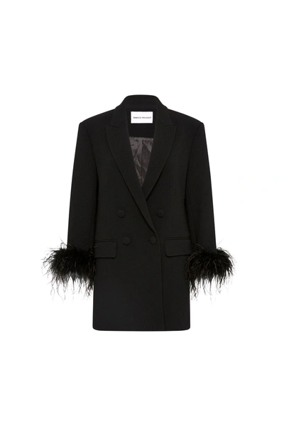 Rebecca Vallance Evelyn Single-breasted Blazer In Black