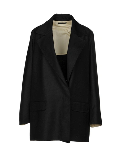 The Row Full-length Jacket In Black