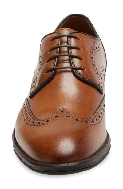 Johnston & Murphy Henrick Wingtip Derby In Tan