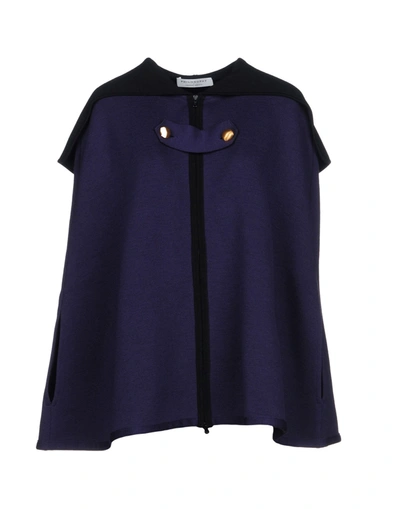 Philosophy Di Lorenzo Serafini Cape In Dark Purple