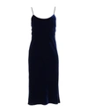 Tibi 3/4 Length Dresses In Dark Blue