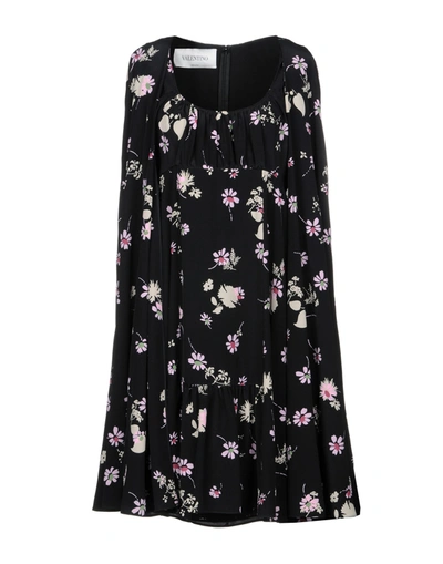 Valentino Midi Dresses In Black