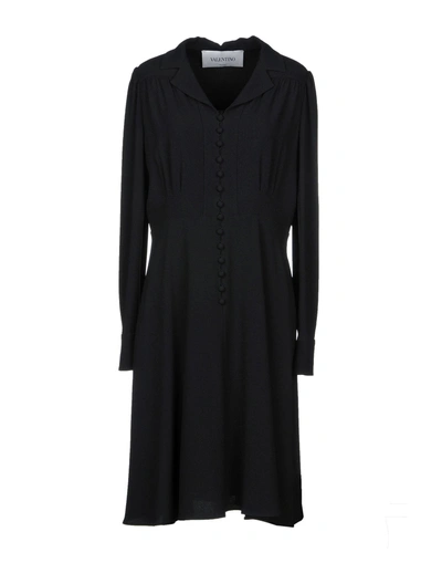 Valentino Knee-length Dress In Black