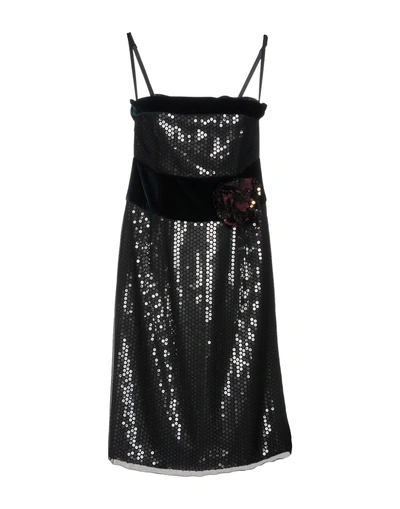 Dolce & Gabbana Knee-length Dress In Black