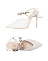 Schutz Pumps In White