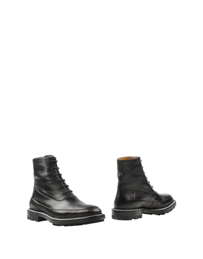 Jil Sander Ankle Boot In Black